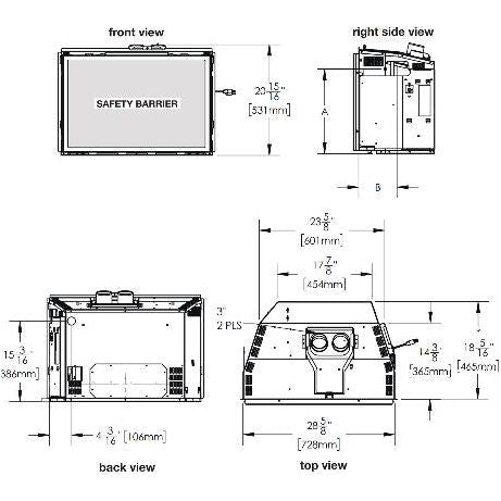 Napoleon Oakville GDI3 Gas Fireplace Insert - GDI3N