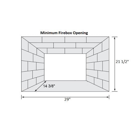 Napoleon Oakville GDIG3 Gas Fireplace Insert - GDIG3N