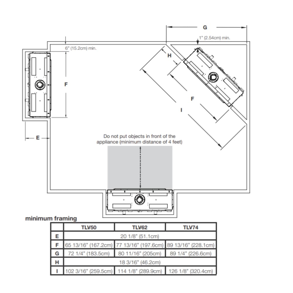 Napoleon Tall Vector 50 Linear Direct-Vent Gas Fireplace - TLV50N