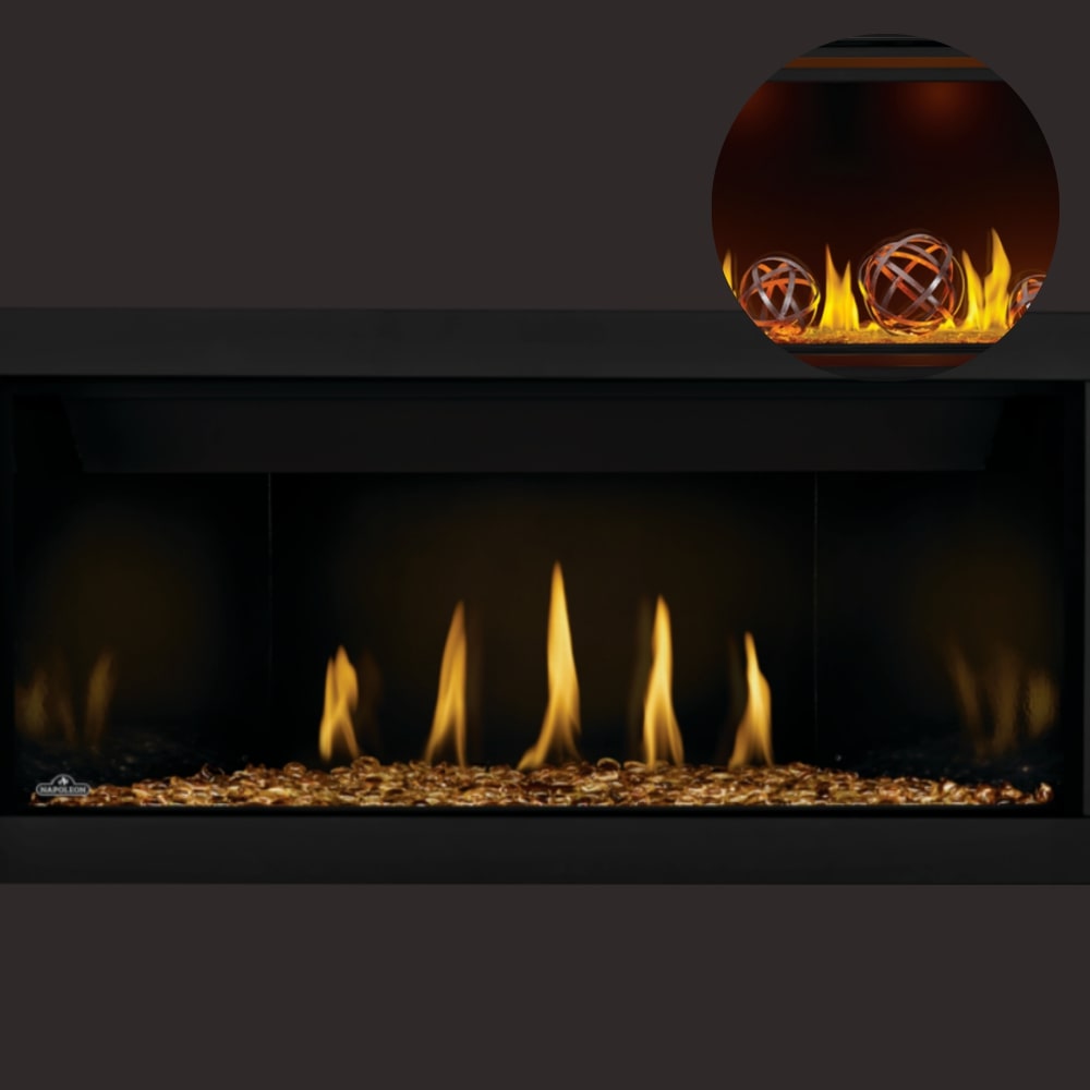Napoleon Tall Vector 50 Linear Direct-Vent Gas Fireplace - TLV50N DESIGN OPTION
