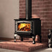 Osburn 1700 Wood Stove OB01700 FRONT AND SIDE VIEW