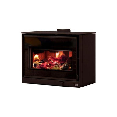 Osburn Inspire 2000 Wood Stove OB02042 FRONT AND SIDE VIEW