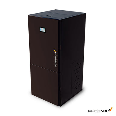 PHOENIX 18, Compact Pellet Boiler, 61K BTU RIGHT SIDE VIEW