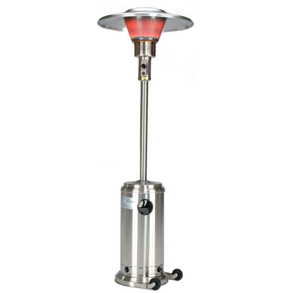 ParasolSchwank Portable Stainless Steel Propane Heater FULL VIEW