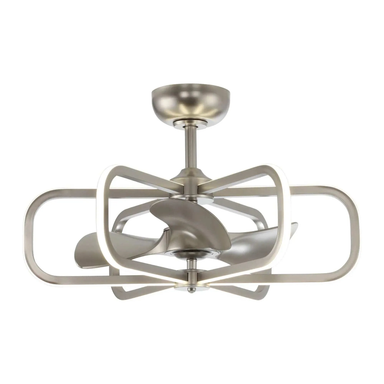 Parrot Uncle 29.5 In. Theron Modern Ceiling Fan with Lighting and Remote Control FULL VIEW
