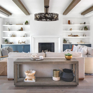 Parrot Uncle 32 In. Rustic Ceiling Fan with Lighting and Remote Control
 SAMPLE PHOTO