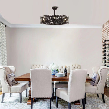 Parrot Uncle 32 In. Rustic Ceiling Fan with Lighting and Remote Control
 SAMPLE PHOTO