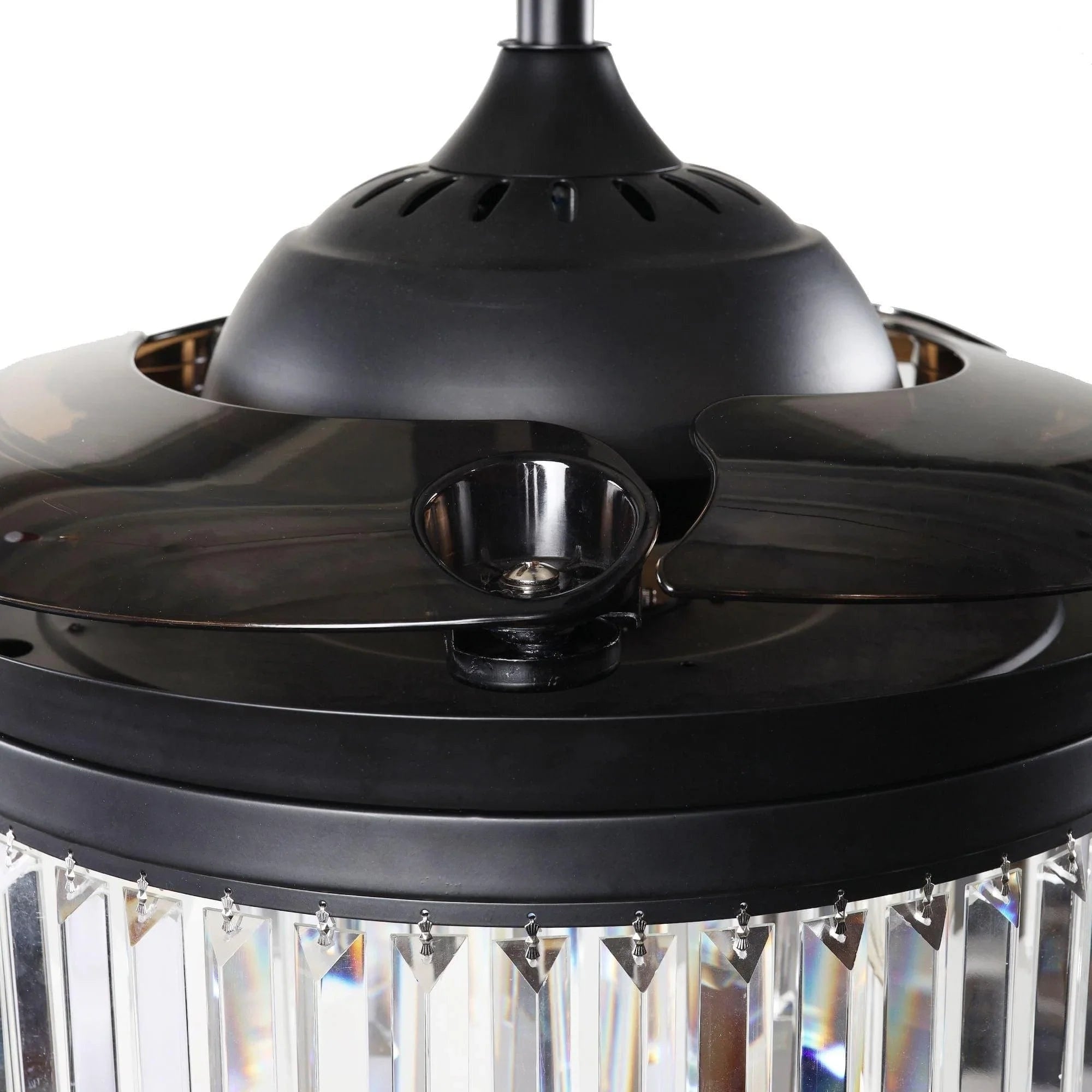 Parrot Uncle 42 In. Industrial Fan with Lighting and Remote Control CLOSER VIEW