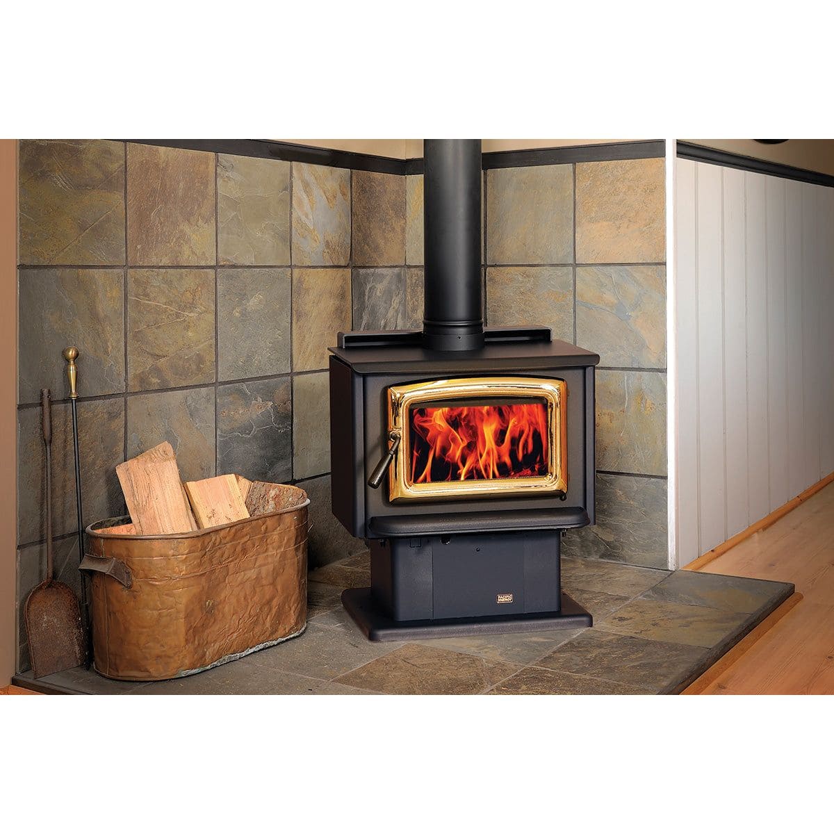 Pedestal Model - Vista Freestanding Wood Stove SAMPLE PHOTO