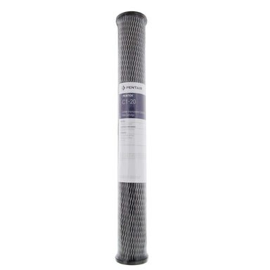 Pentek C1-20 Carbon Water Filters (20-inch x 2-1/2-inch) FRONT VIEW