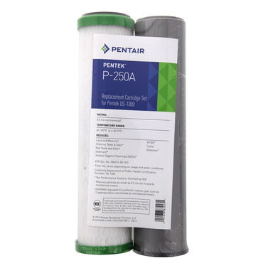 Pentek P-250A Under Sink Water Filter Set