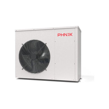 Phnix Air-to-water Heat Pump - Hero FRONT AND SIDE VIEW