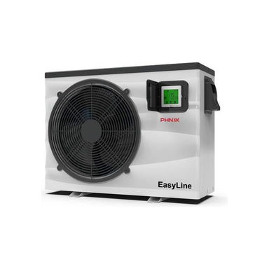 Phnix EasyLine M Swimming Pool Heat Pump R32 Swimming Pool Heat Pump FRONT AND SIDE VIEW