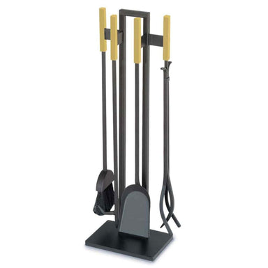 Pilgrim 31" 4-Piece Modern Fireplace Tools COMPLETE SET