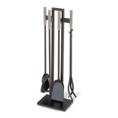 Pilgrim 31" 4-Piece Modern Fireplace Tools COMPLETE SET