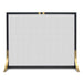 Pilgrim 39" Black Valiant Single Panel Mesh FRONT VIEW
