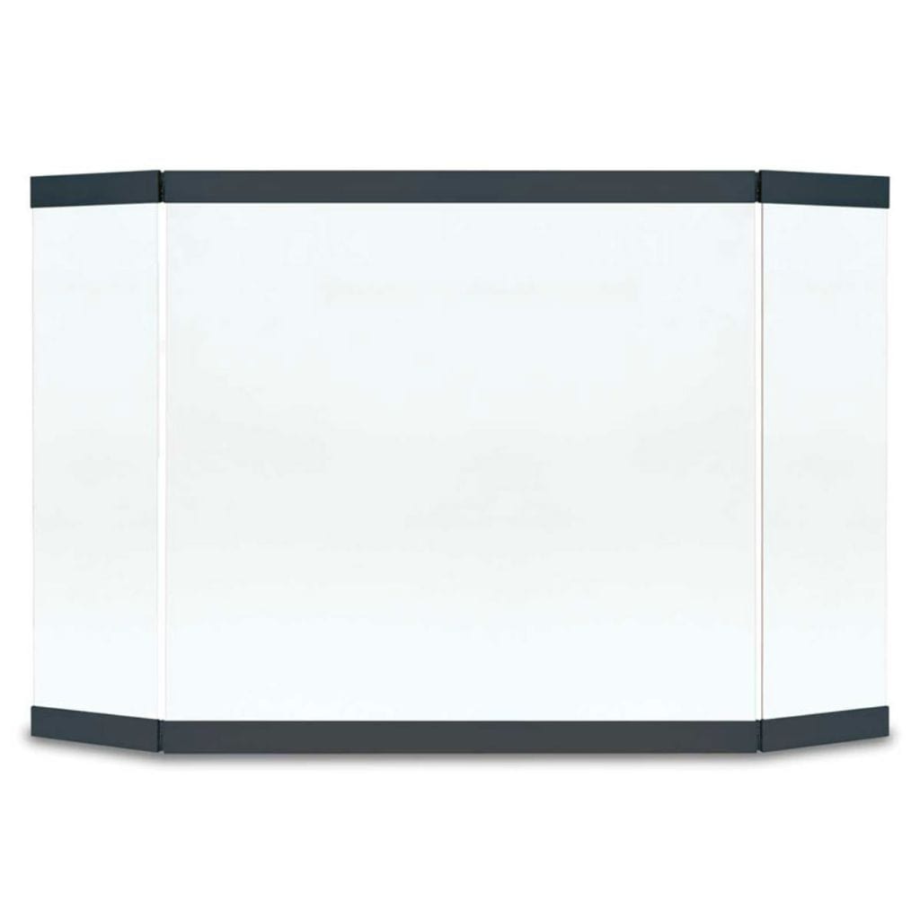 Pilgrim 46" Modern Glass Tri Panel  FRONT VIEW