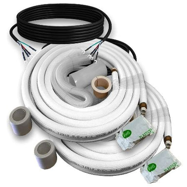 Pioneer 50 ft. Lineset for Diamante 9K and 12K Indoor Unit, WYT-0912-50 COMPLETE SET