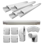 Pioneer Decorative PVC Line Cover Kit for Mini Split Air Conditioners & Heat Pumps