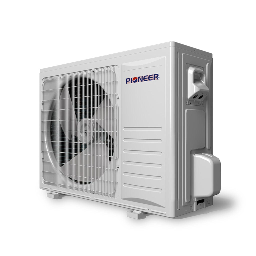 Pioneer® 24,000 BTU 17 SEER2 Ducted Central Split Inverter+ Air Conditioner Heat Pump System, 2nd Generation SIDE VIEW