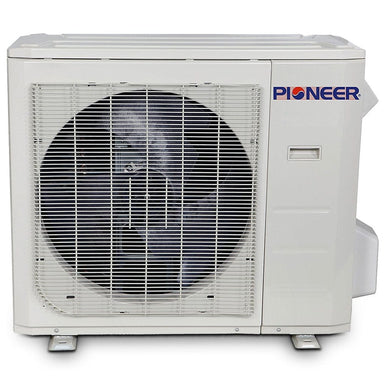 Pioneer® 30,000 BTU 18.6 SEER2 Ductless Mini-Split Inverter+ Air Conditioner Heat Pump System Full Set 230V FRONT VIEW