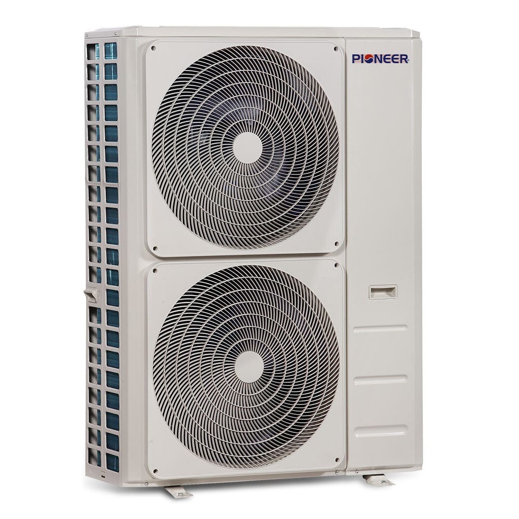 Pioneer® 48,000 BTU 15.1 SEER2 Ceiling Concealed Ducted Mini-Split Inverter+ Air Conditioner Heat Pump System Full Set 230V SIDE VIEW