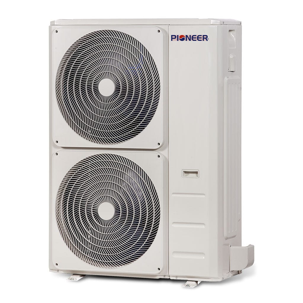 Pioneer® 48,000 BTU 15.1 SEER2 Ceiling Concealed Ducted Mini-Split Inverter+ Air Conditioner Heat Pump System Full Set 230V SIDE VIEW