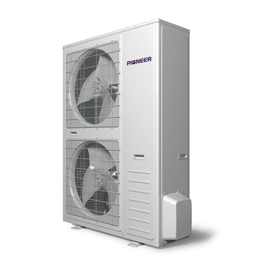 Pioneer® 56,000 BTU 17 SEER2 Ducted Central Split Inverter+ Air Conditioner Heat Pump System, 2nd Generation SIDE VIEW