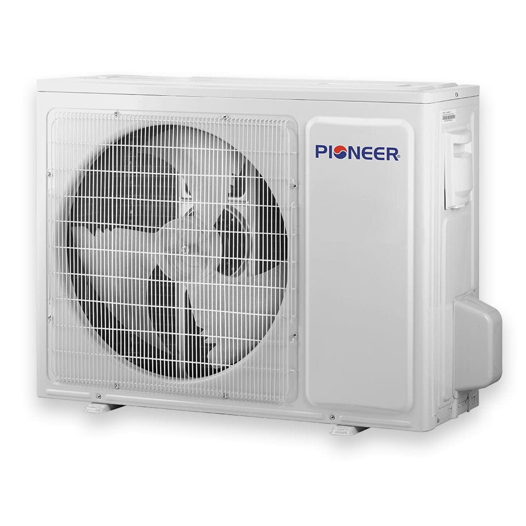 Pioneer® Hyperformance™ 18,000 BTU 20.5 SEER2 Ductless Mini Split Inverter++ Wi-Fi Enabled Air Conditioner Hyper Heat Pump Full Set 230V SIDE VIEW