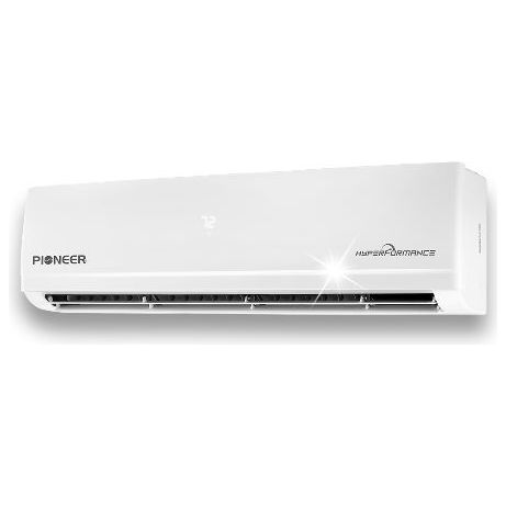 Pioneer® Hyperformance™ 24,000 BTU 21 SEER2 Ductless Mini Split Inverter++ Wi-Fi Enabled Air Conditioner Hyper Heat Pump Full Set 230V FRONT VIEW
