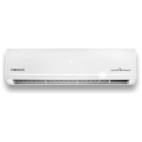 Pioneer® Hyperformance™ 9,000 BTU 25.5 SEER2 Ductless Mini Split Inverter++ Wi-Fi Enabled Air Conditioner Hyper Heat Pump Full Set 230V FRONT VIEW