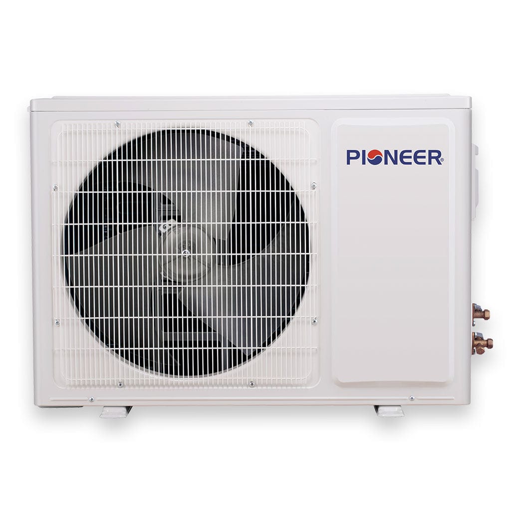 Pioneer® Hyperformance™ 9,000 BTU 25.5 SEER2 Ductless Mini Split Inverter++ Wi-Fi Enabled Air Conditioner Hyper Heat Pump Full Set 230V FRONT VEW