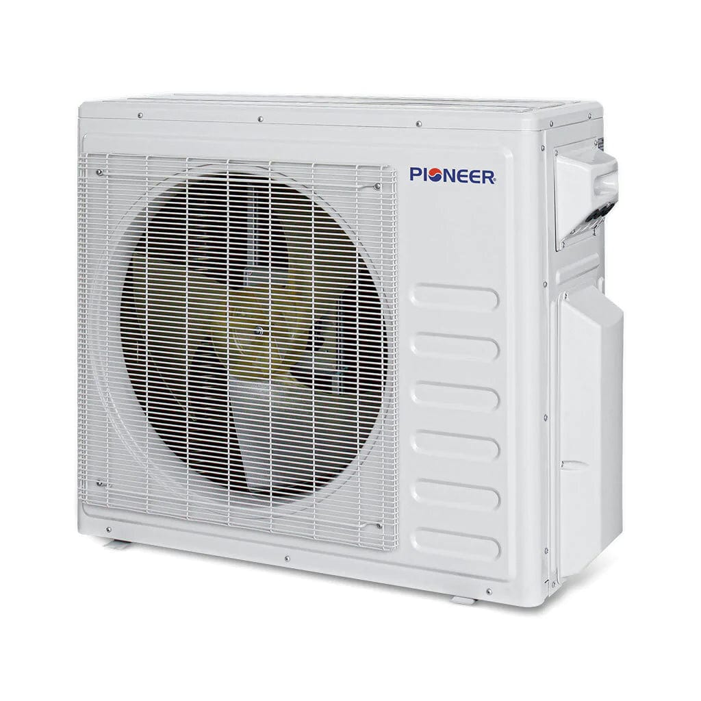 Pioneer® Mini Split 18,000 BTU 2 Zone Ductless Air Conditioner and Heat Pump, WYT020GLHI22M2-9W-9W SIDE VIEW