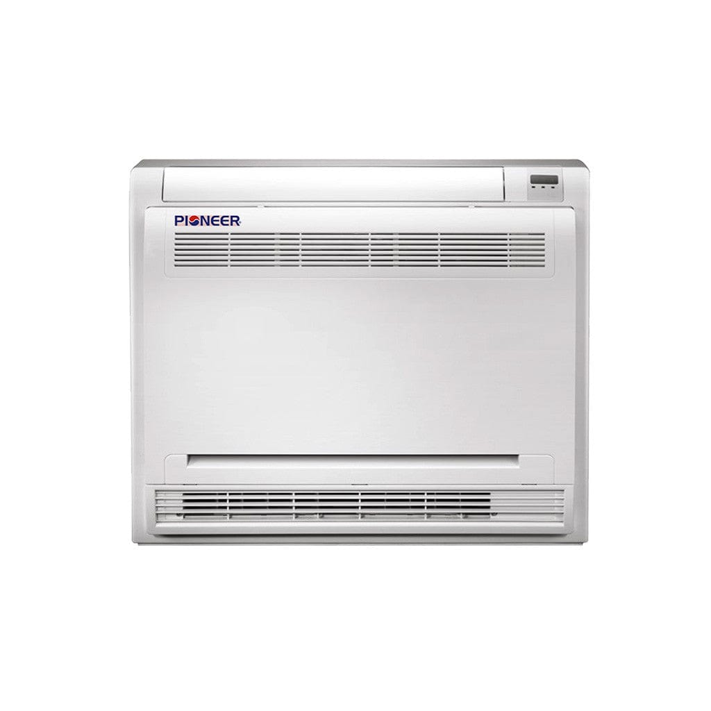 Pioneer® Multi Zone 12,000 BTU Quantum Series Floor Console Indoor Section Split Inverter++ Air Conditioner Heat Pump 230V FRONT VIEW