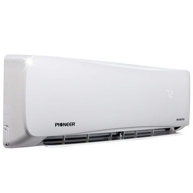 Pioneer® Multi Zone 12,000 BTU Quantum Series Wall Mount Indoor Section Split Inverter++ Air Conditioner Heat Pump 230V SIDE VIEW