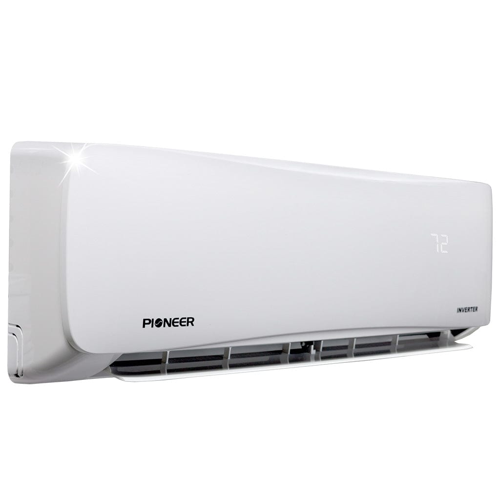 Pioneer® Multi Zone 9,000 BTU Quantum Series Wall Mount Indoor Section Split Inverter++ Air Conditioner Heat Pump 230V SIDE VIEW