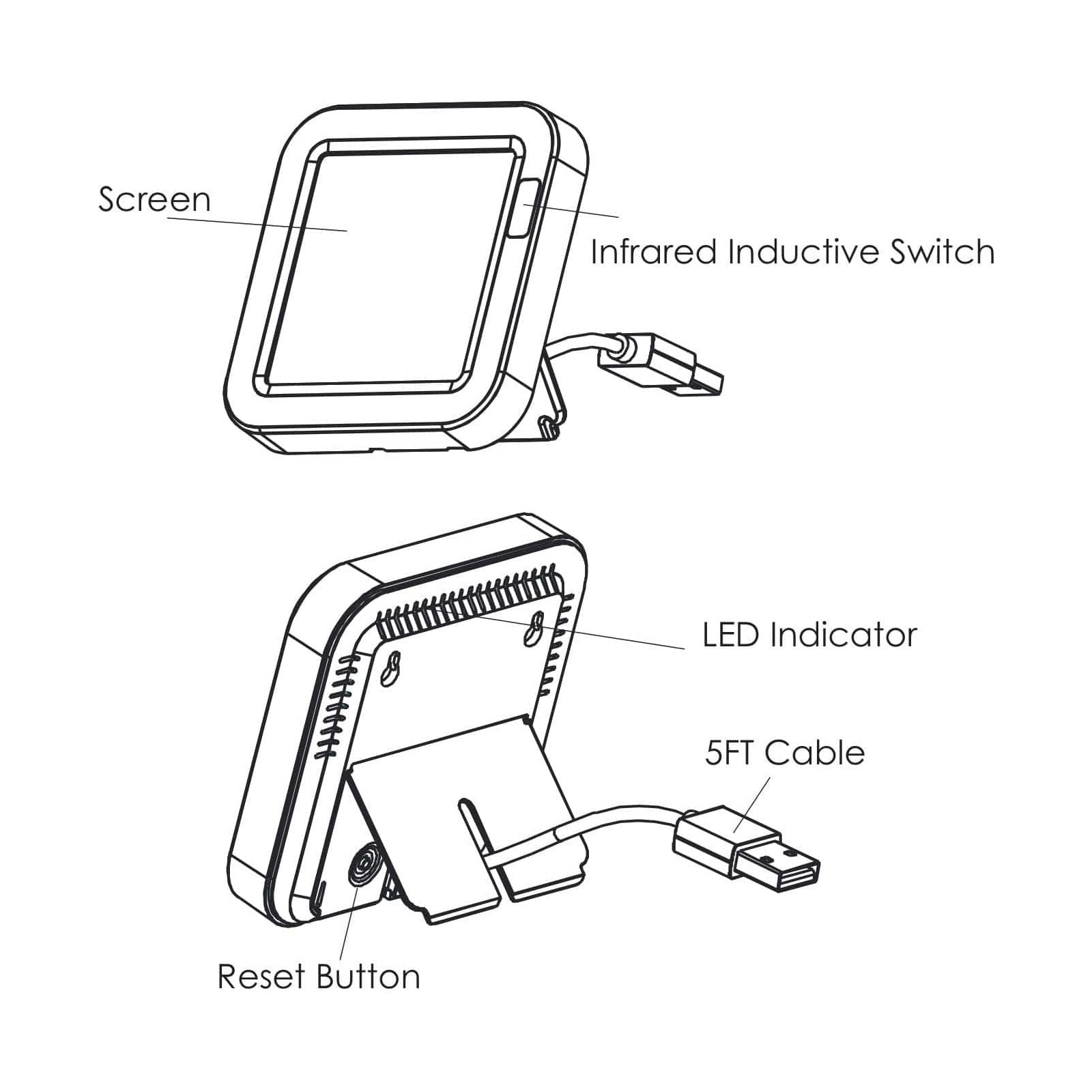 Pioneer® S16Pro Wireless IR Smart Universal Air Conditioner Controller with Smartphone App