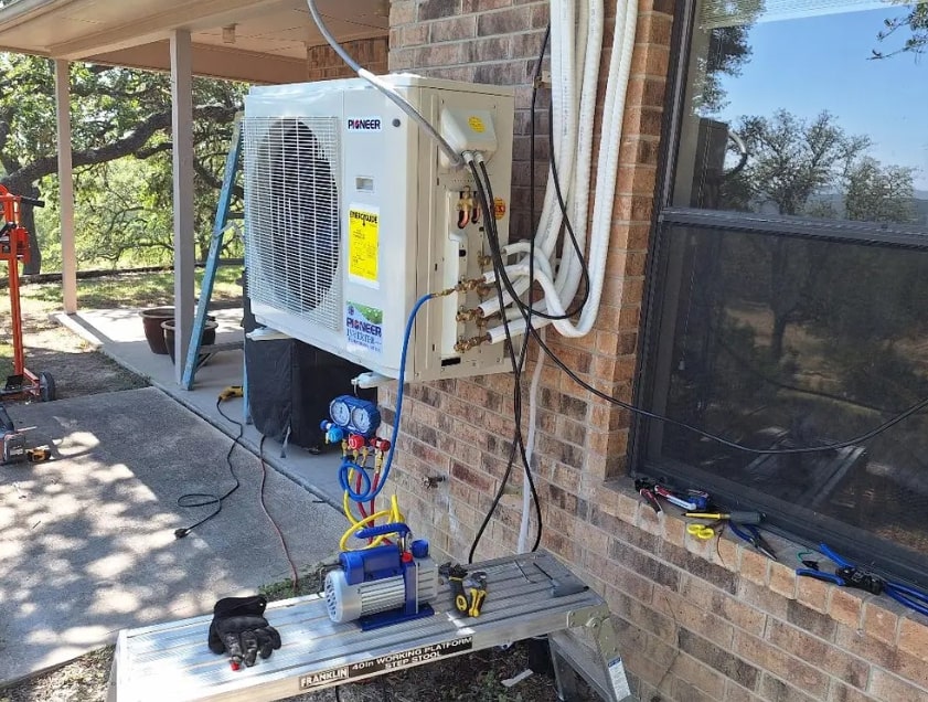 Pioneer® Triple (3) Zone Quantum Series Outdoor Section 23.5 SEER2 Multi Split Inverter++ Energy-Star Air Conditioner & Heat Pump 230V SAMPLE PHOTO