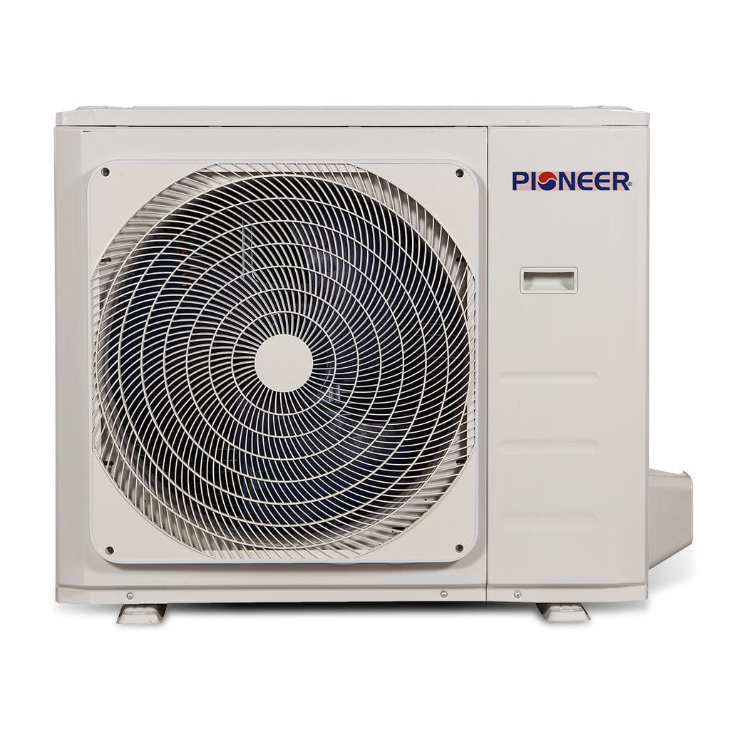Pioneer® Triple (3) Zone Quantum Series Outdoor Section 23.5 SEER2 Multi Split Inverter++ Energy-Star Air Conditioner & Heat Pump 230V FRONT VIEW