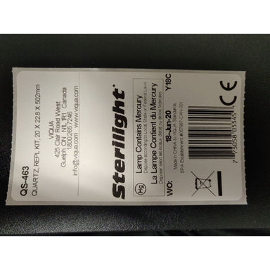 QS-810 Quartz Sleeve for UV Lamp S810RL by Viqua