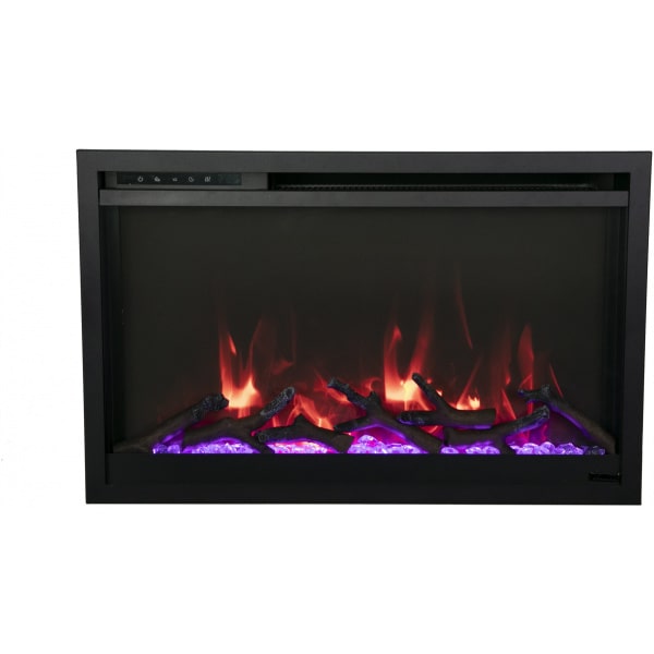 Remii Classic Slim Smart Electric Fireplace FRONT VIEW