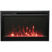 Remii Classic Slim Smart Electric Fireplace FRONT VIEW