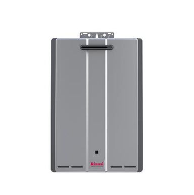Rinnai SE+ Series with Smart-Circ™ 9 GPM Outdoor Condensing Tankless Water Heater with Recirculation (RSC160E) FRONT VIEW