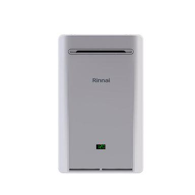 Rinnai RE Series with Smart-Circ™ 7.9 GPM Outdoor NCTWH with Recirculation and Pump (REP199E) FRONT VIEW