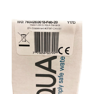 S212RL Viqua Water Disinfection System UV Lamp LABEL