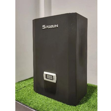 SPRSUN Black SPRSUN Heat Pump Kit For Easy Installation SIDE VIEW