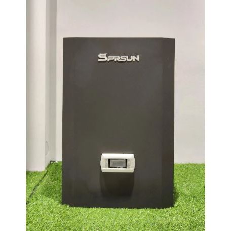 SPRSUN Black SPRSUN Heat Pump Kit For Easy Installation FRONT VIEW