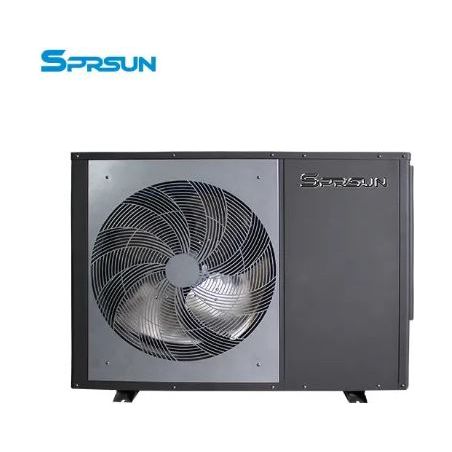 SPRSUN R32 ClimaPro Series - 6KW/9.5KW/12KW/16KW EVI DC Inverter Air to Water Heat Pumps - Monoblock Type FRONT VIEW