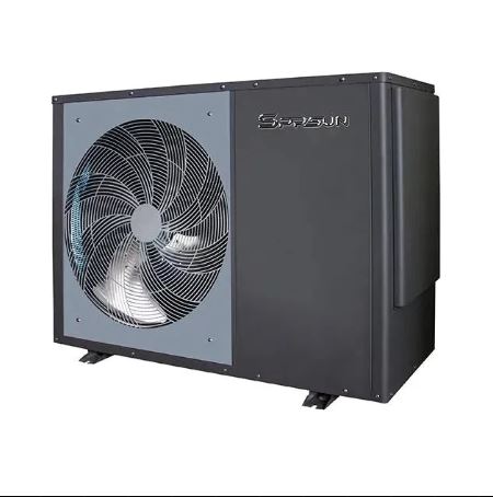 SPRSUN R32 ClimaPro Series - 6KW/9.5KW/12KW/16KW EVI DC Inverter Air to Water Heat Pumps - Monoblock Type SIDE VIEW