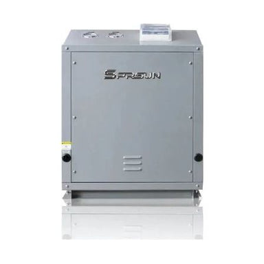 SPRSUN 2019 New 10KW-25KW Water Source Heat Pump for Hot Water and Floor Heating FRONT VIEW